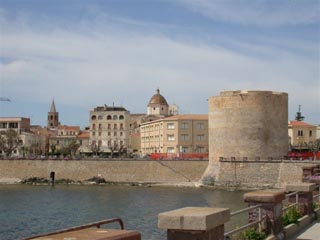 Alghero from the Promenade